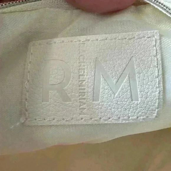 NEW Rachel Miriam Eve Clutch ~ Pebble Leather ~ Winter White - Picture 8 of 11